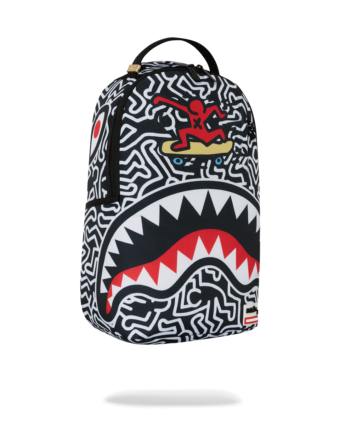 Sprayground - KEITH HARING SKATER SHARK DLXSR Sırt Çantası