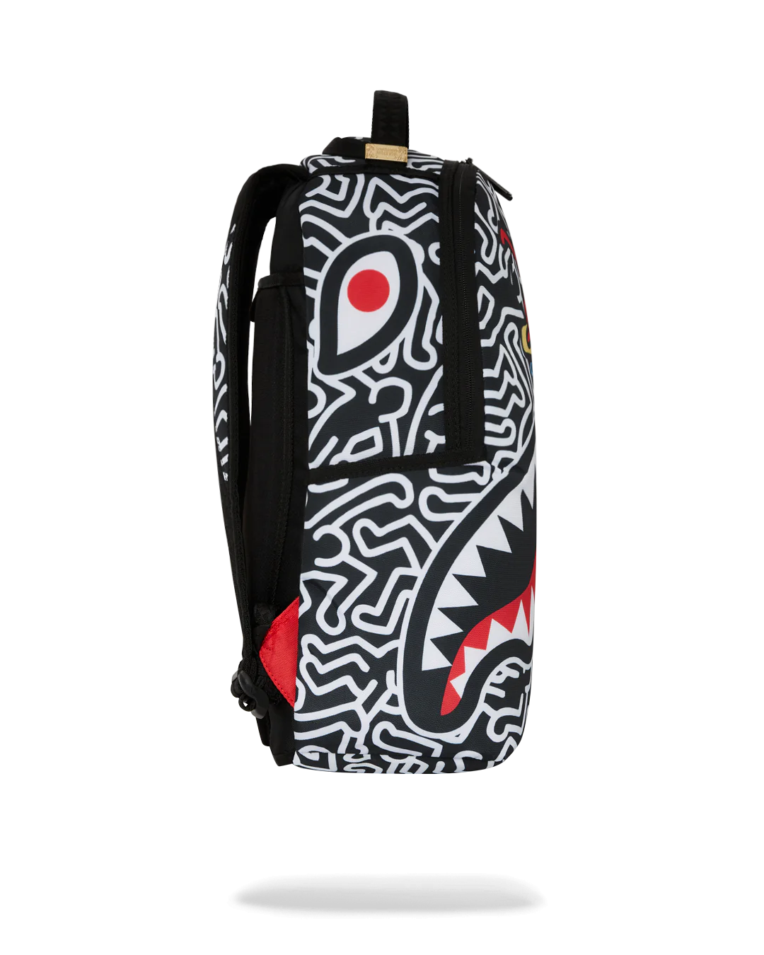Sprayground - KEITH HARING SKATER SHARK DLXSR Sırt Çantası