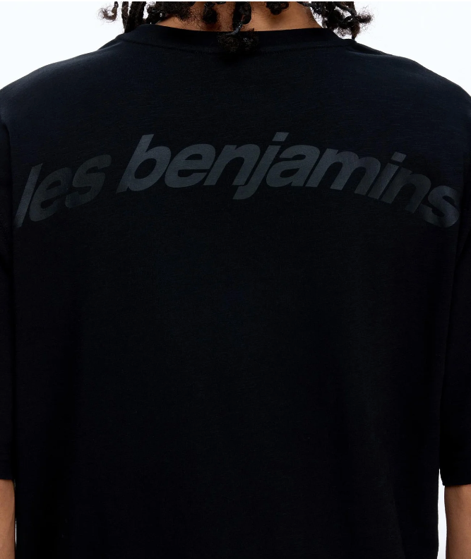 Les Benjamins Normal Fit Siyah Renkli Erkek Tişört SHORT SLEEVE TEE 312