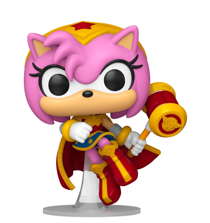 Funko POP - Heroes Amy Rose/Wonder Woman - Sonic