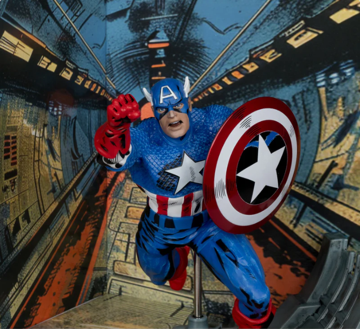 McFarlane Toys - Marvel Collection PVC Statue 1/10 Captain America