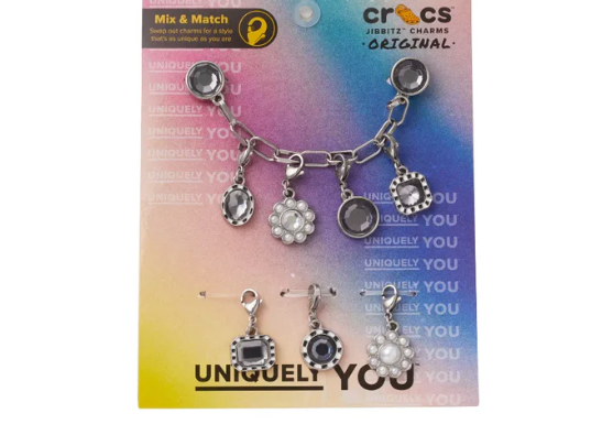 Crocs Jibbitz™ Gümüş Ayarlanabilir Takı Zinciri