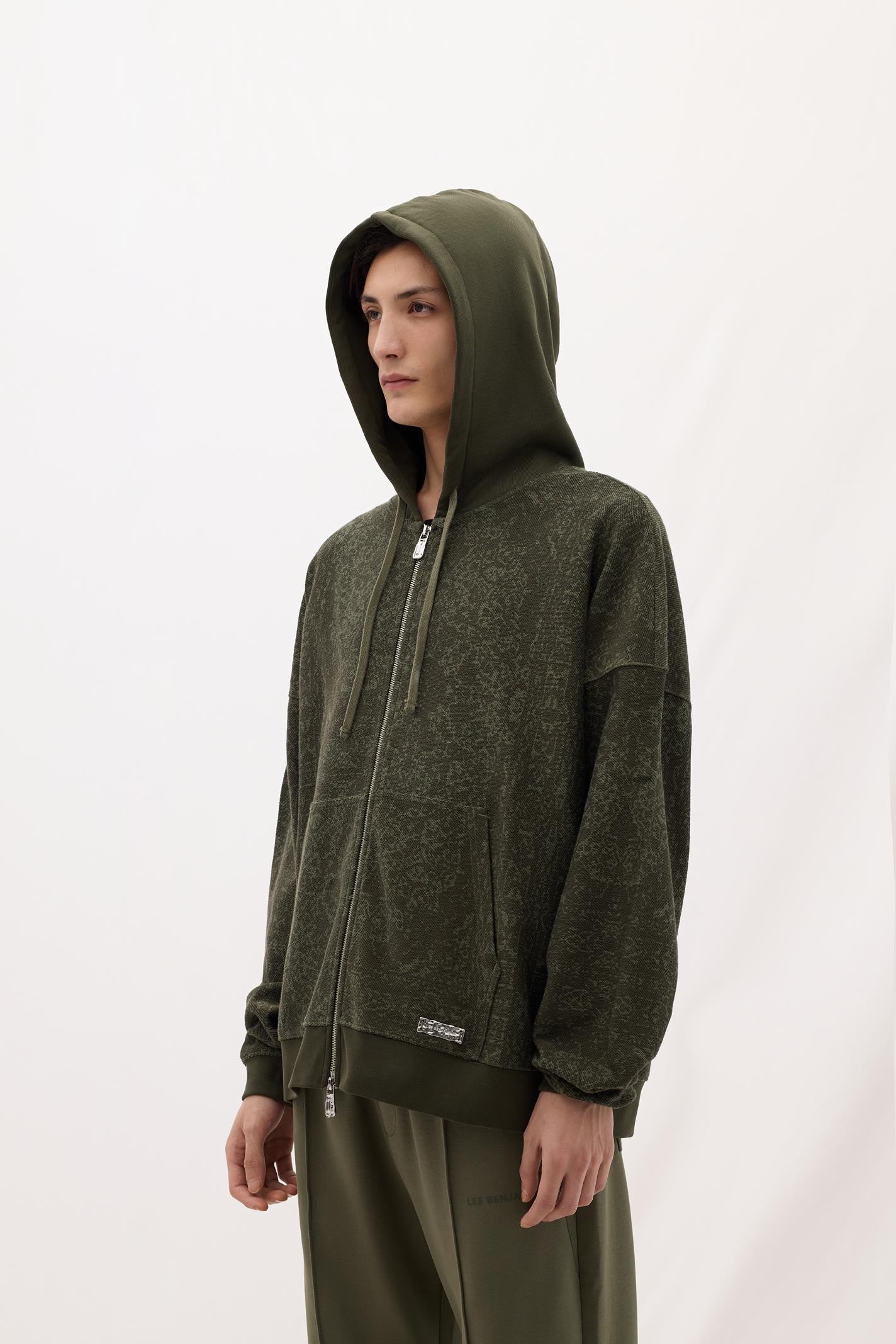 Les Benjamins Zip Hoodie 402