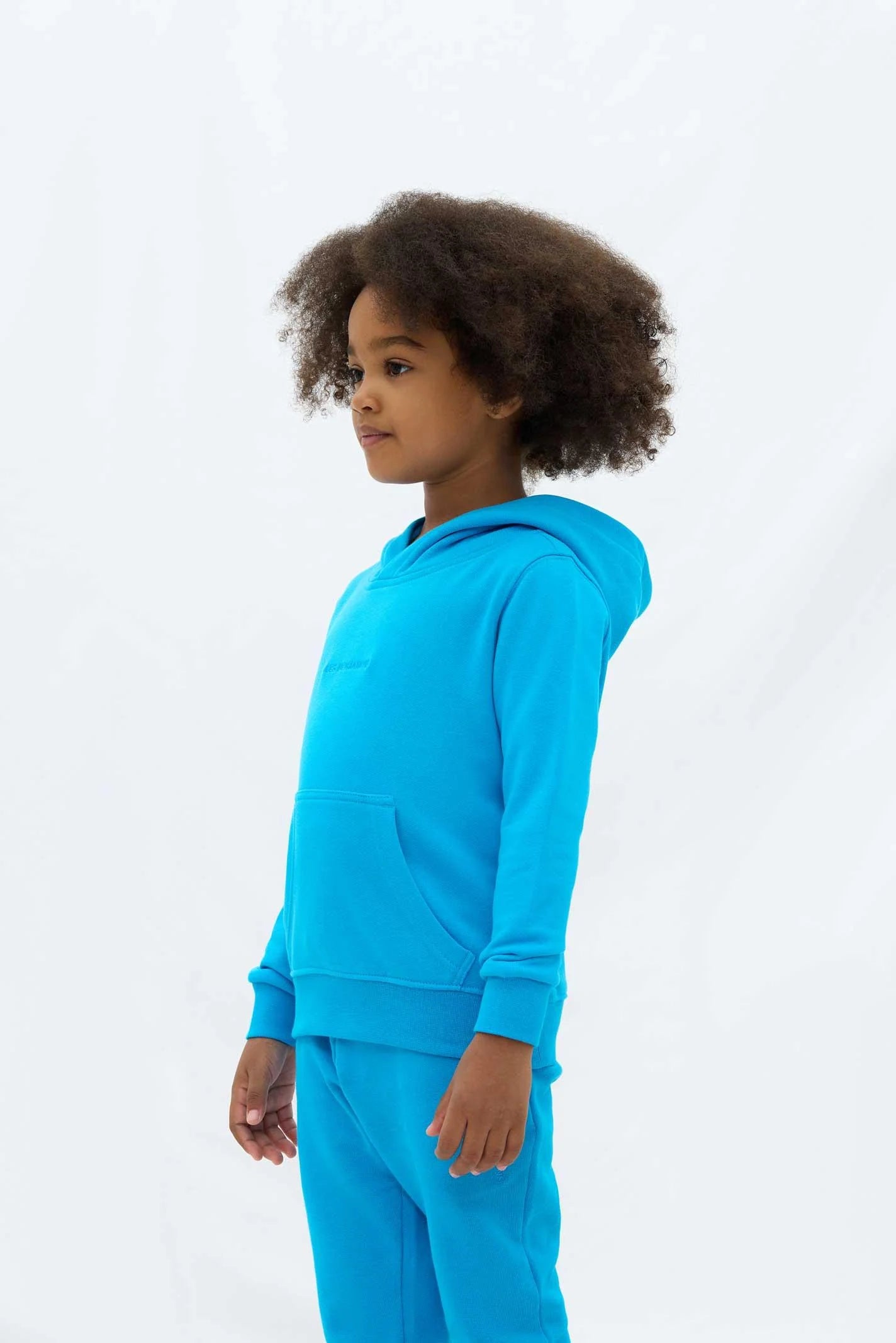 Les Benjamins Çocuk Hoodie 302 Stitch Blue