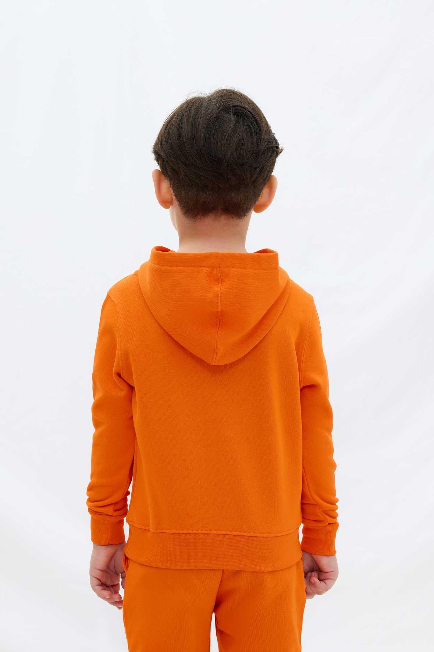 Les Benjamins Çocuk Hoodie 304 Fiery Orange