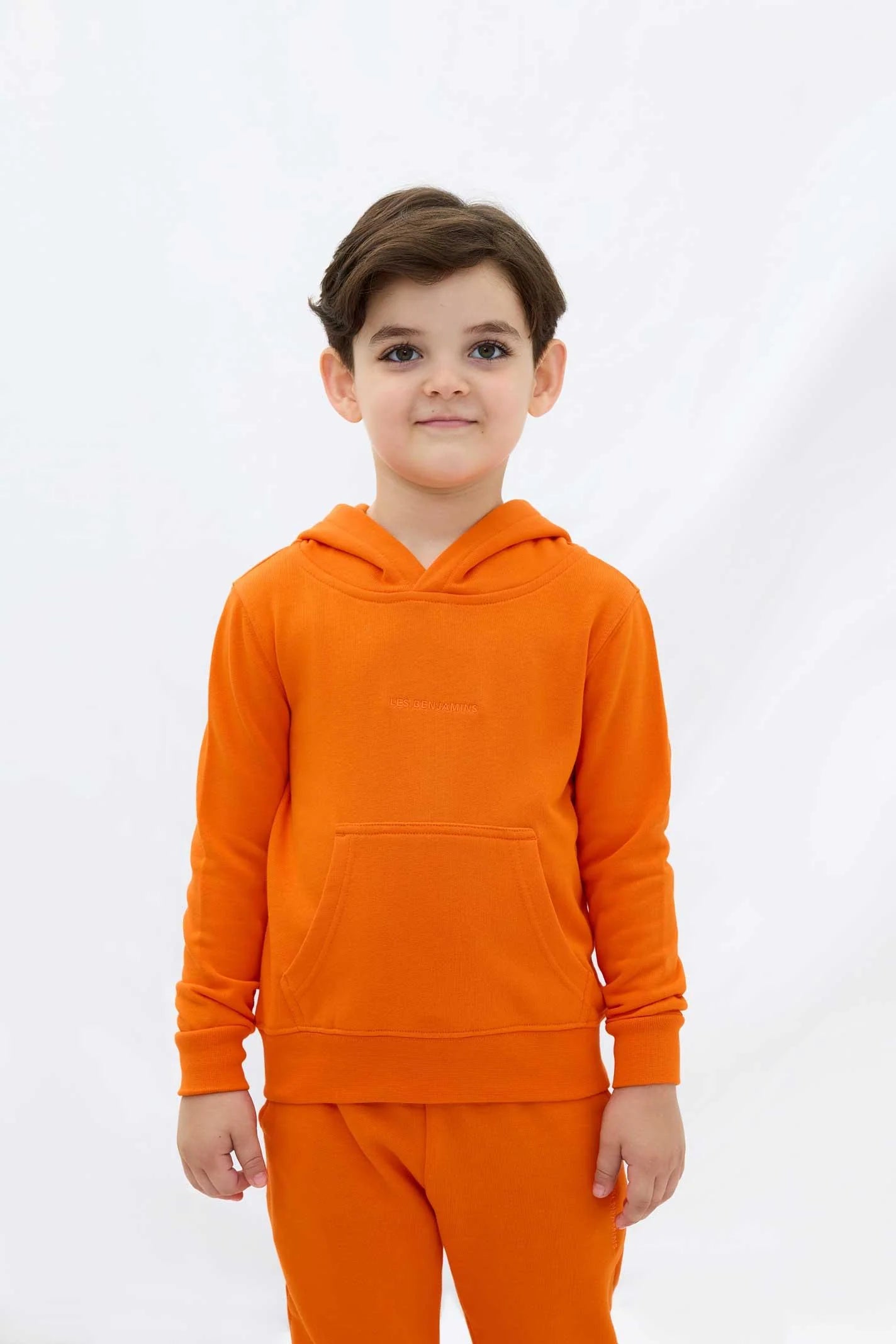 Les Benjamins Çocuk Hoodie 304 Fiery Orange