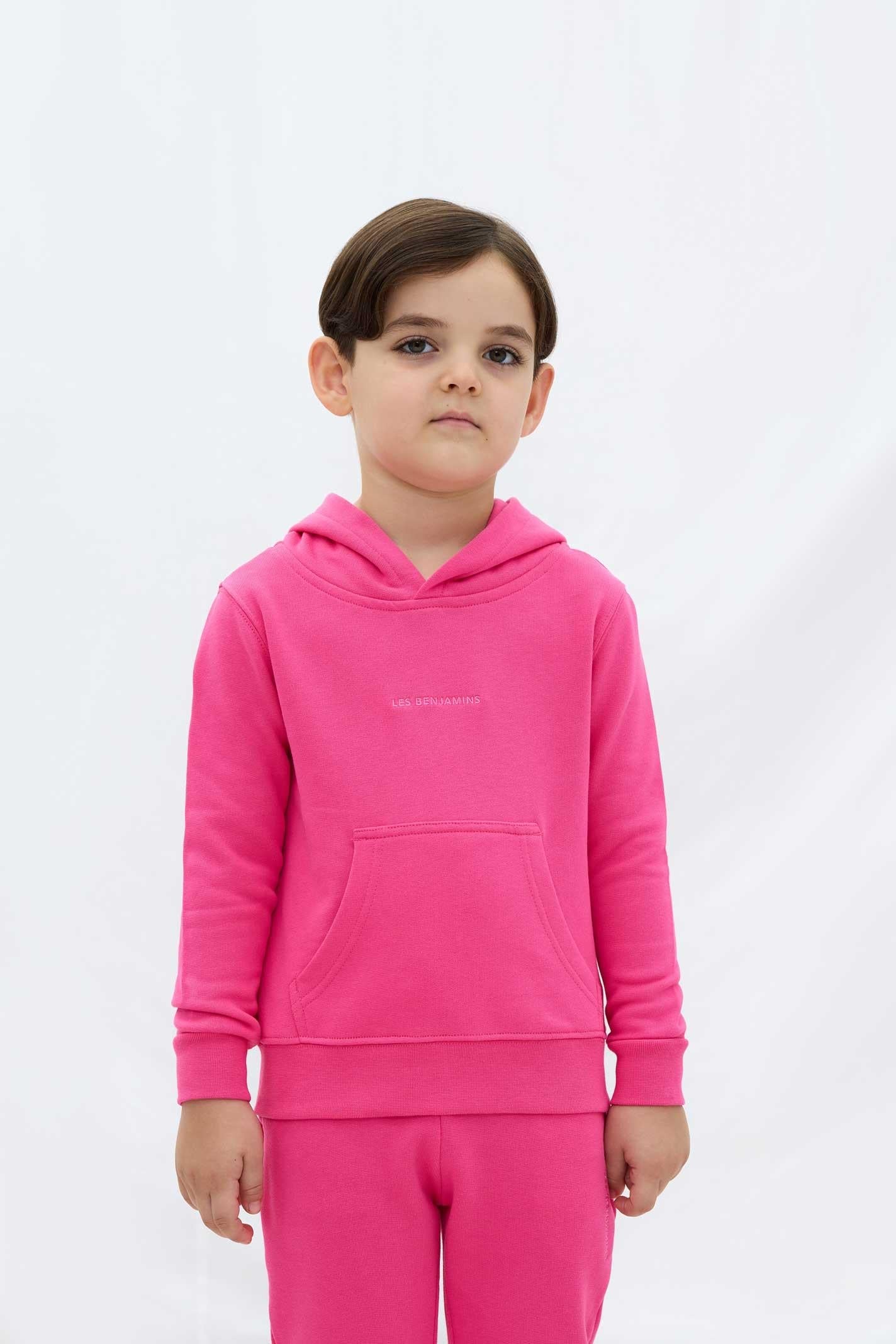 Les Benjamins Çocuk Hoodie 305 Cupcake Pink