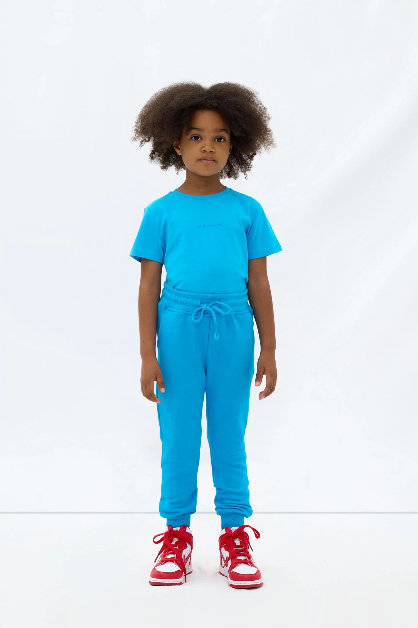 Les Benjamins Çocuk Sweatpant 302 Stitch Blue