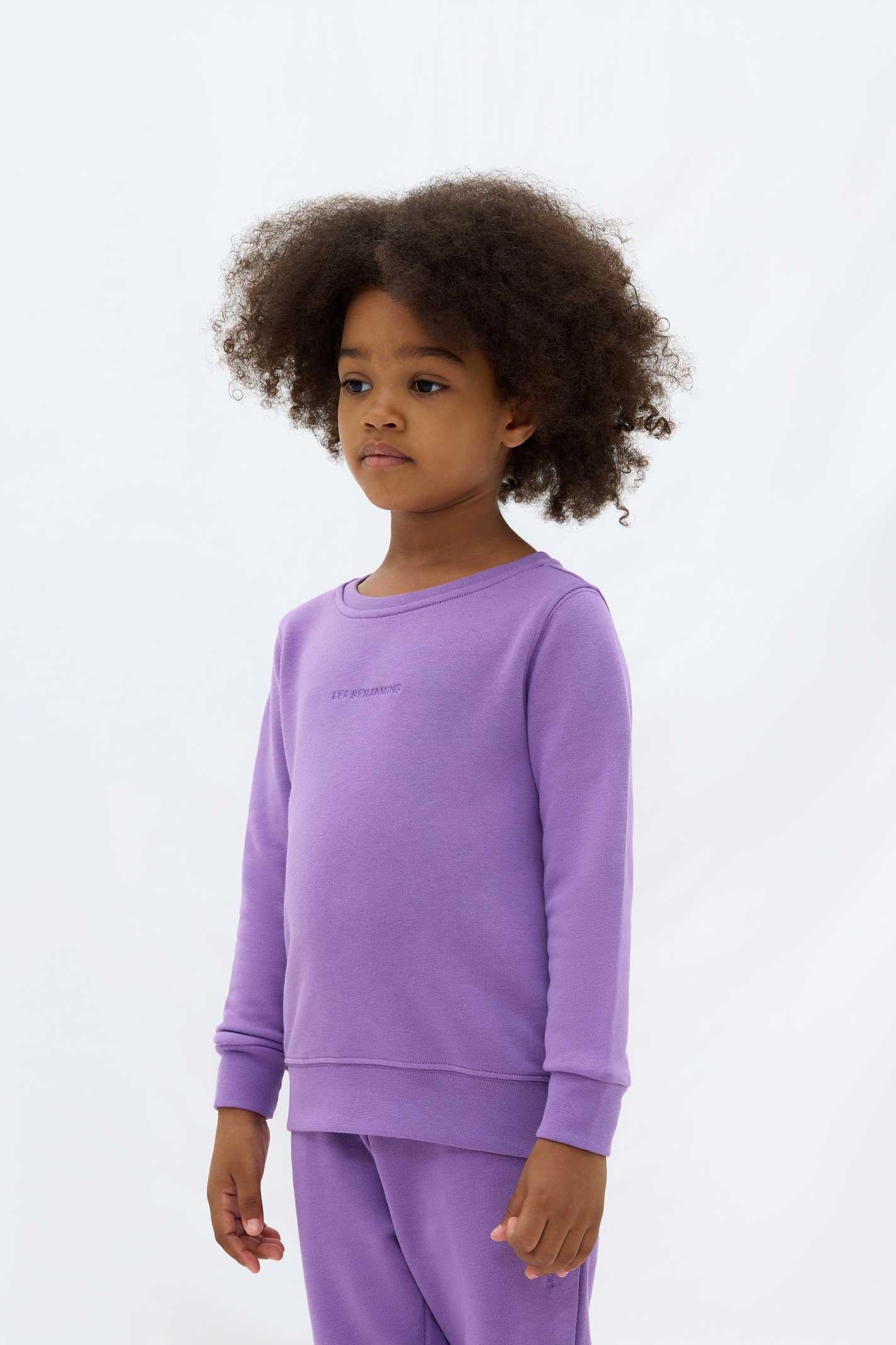 Les Benjamins Çocuk Sweatshirt 301 Orchid Purple