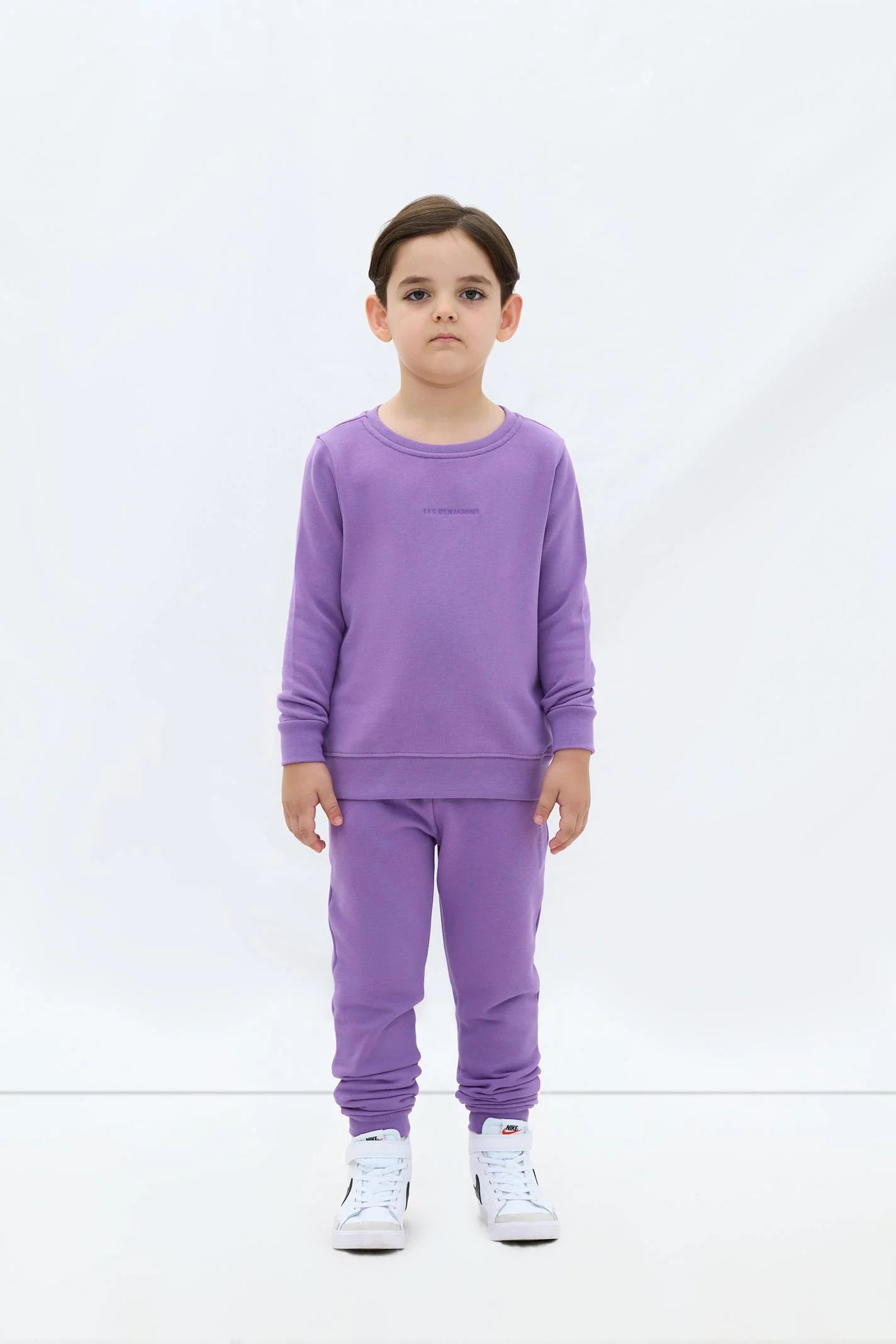 Les Benjamins Çocuk Sweatshirt 301 Orchid Purple