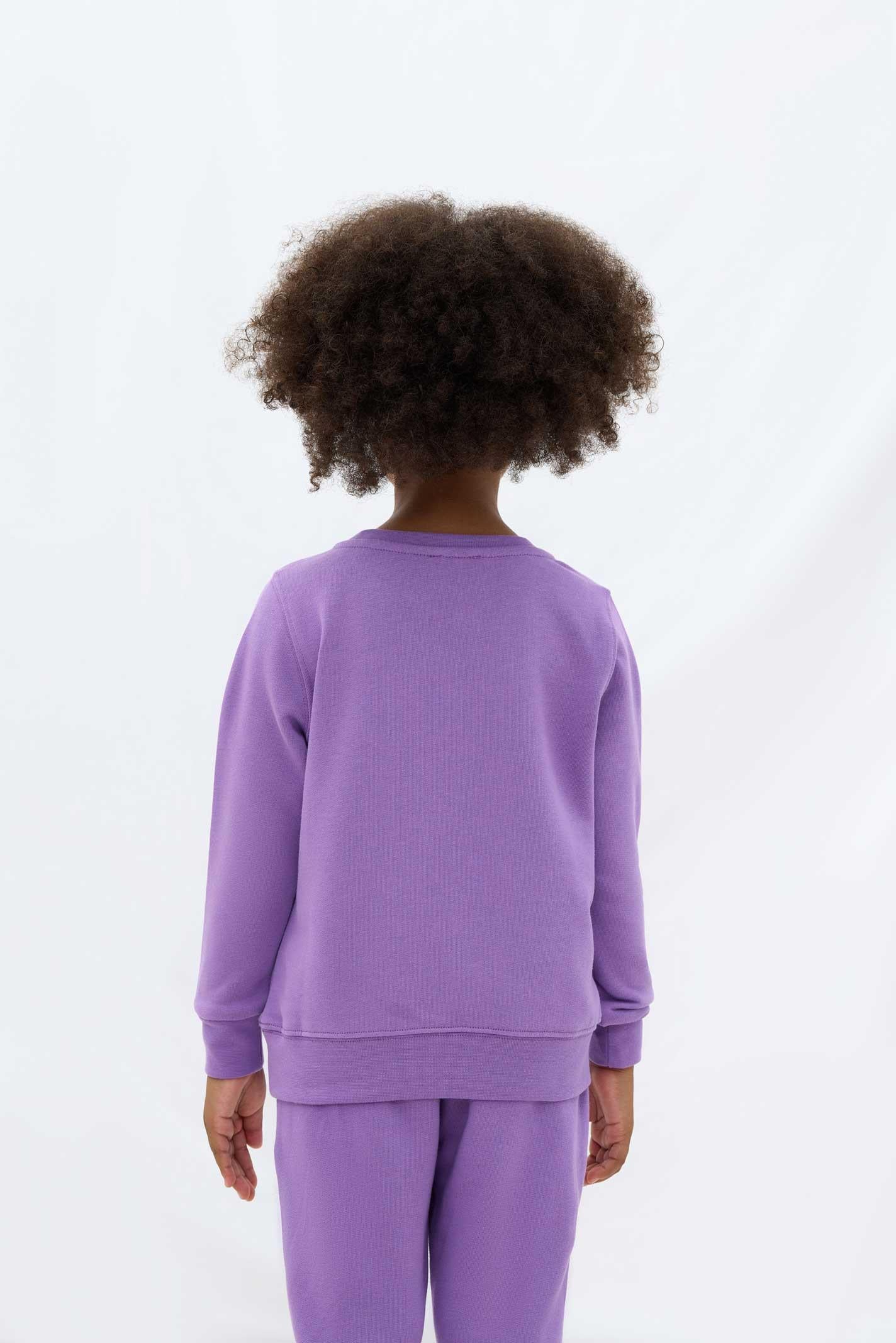Les Benjamins Çocuk Sweatshirt 301 Orchid Purple