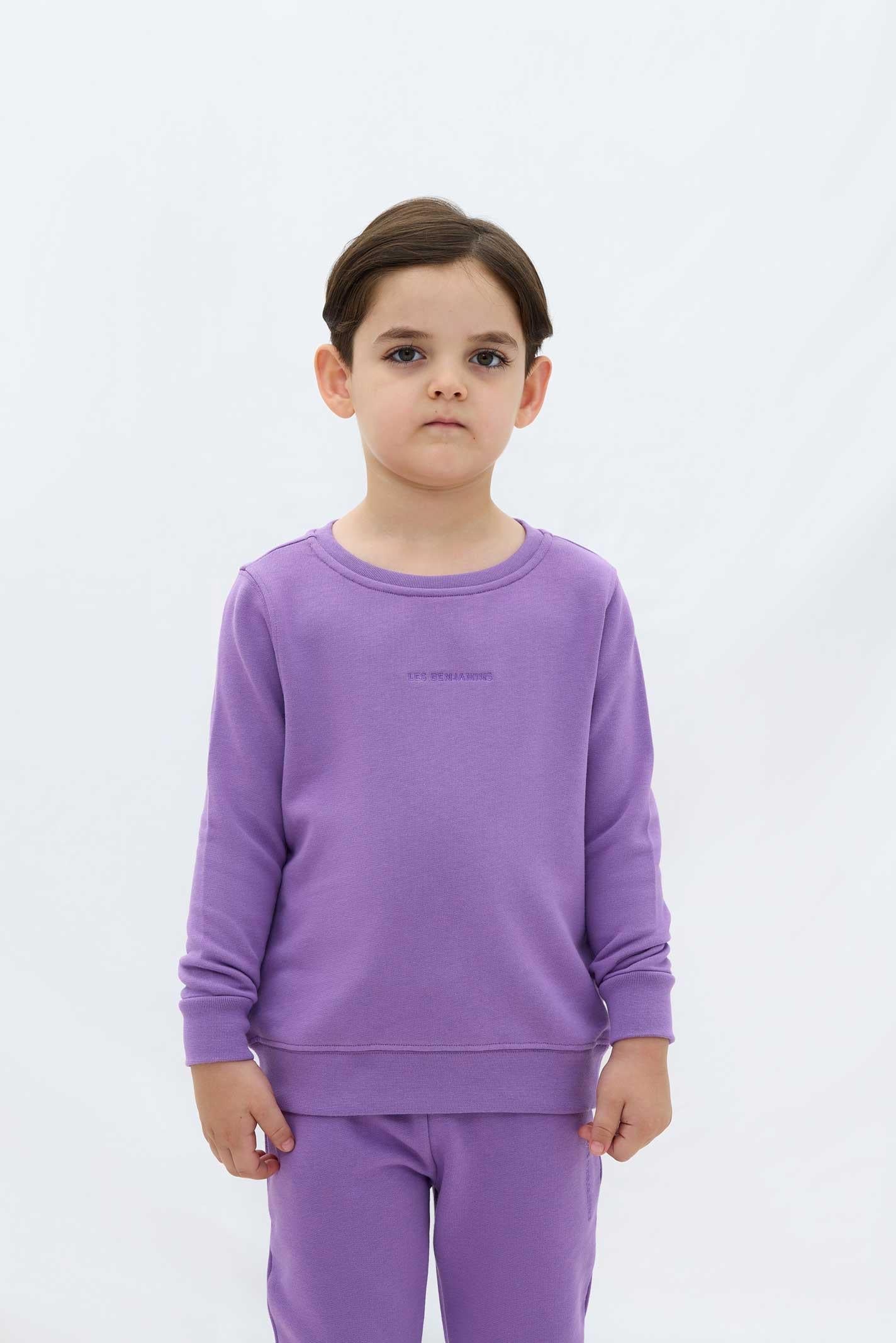 Les Benjamins Çocuk Sweatshirt 301 Orchid Purple