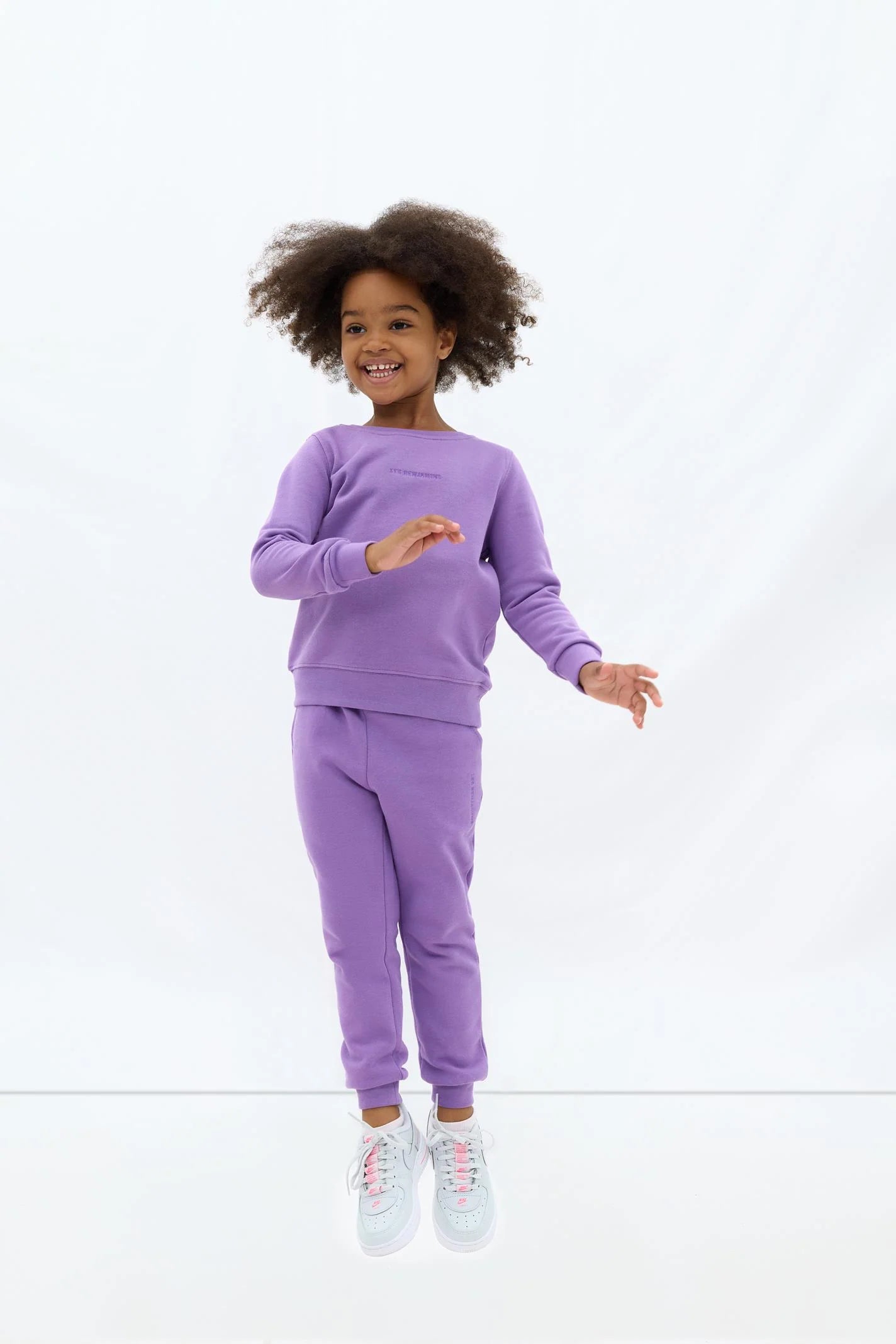 Les Benjamins Çocuk Sweatshirt 301 Orchid Purple