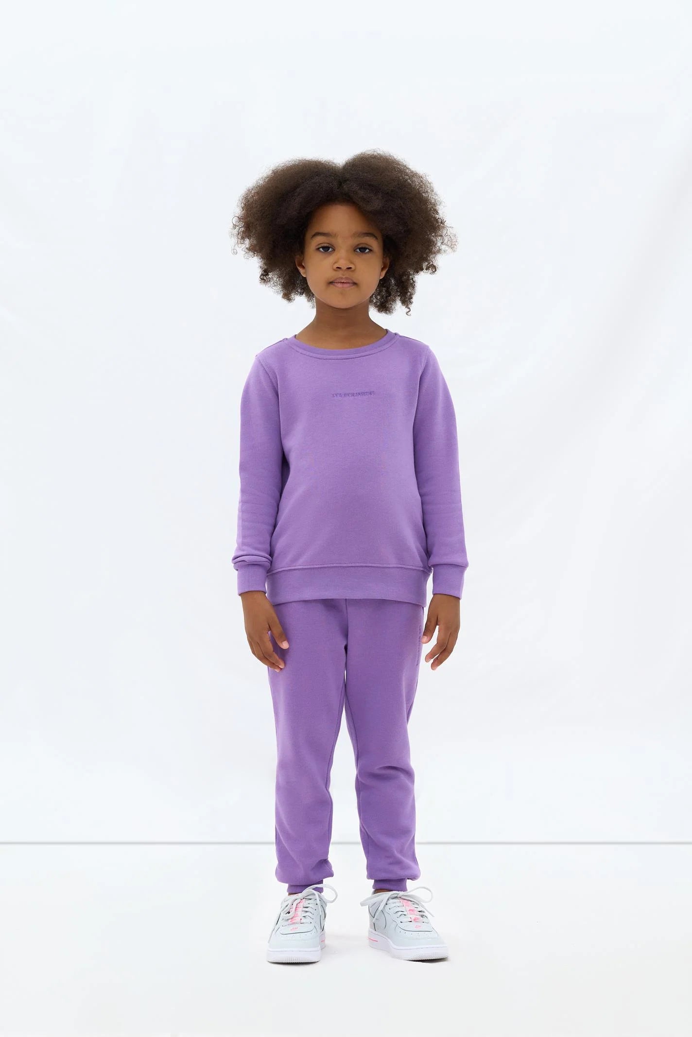 Les Benjamins Çocuk Sweatshirt 301 Orchid Purple