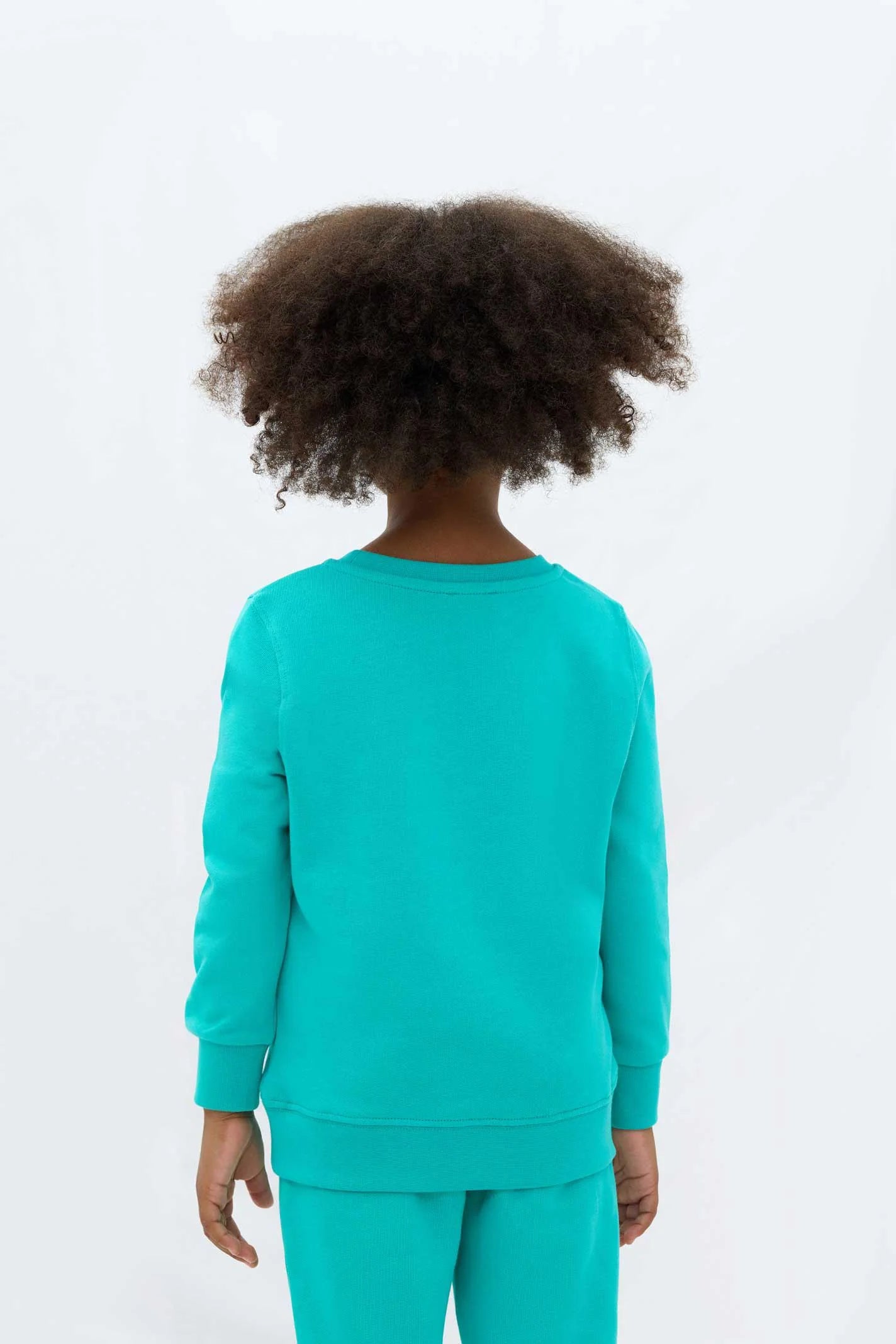 Les Benjamins Çocuk Sweatshirt 303 Backyard Green