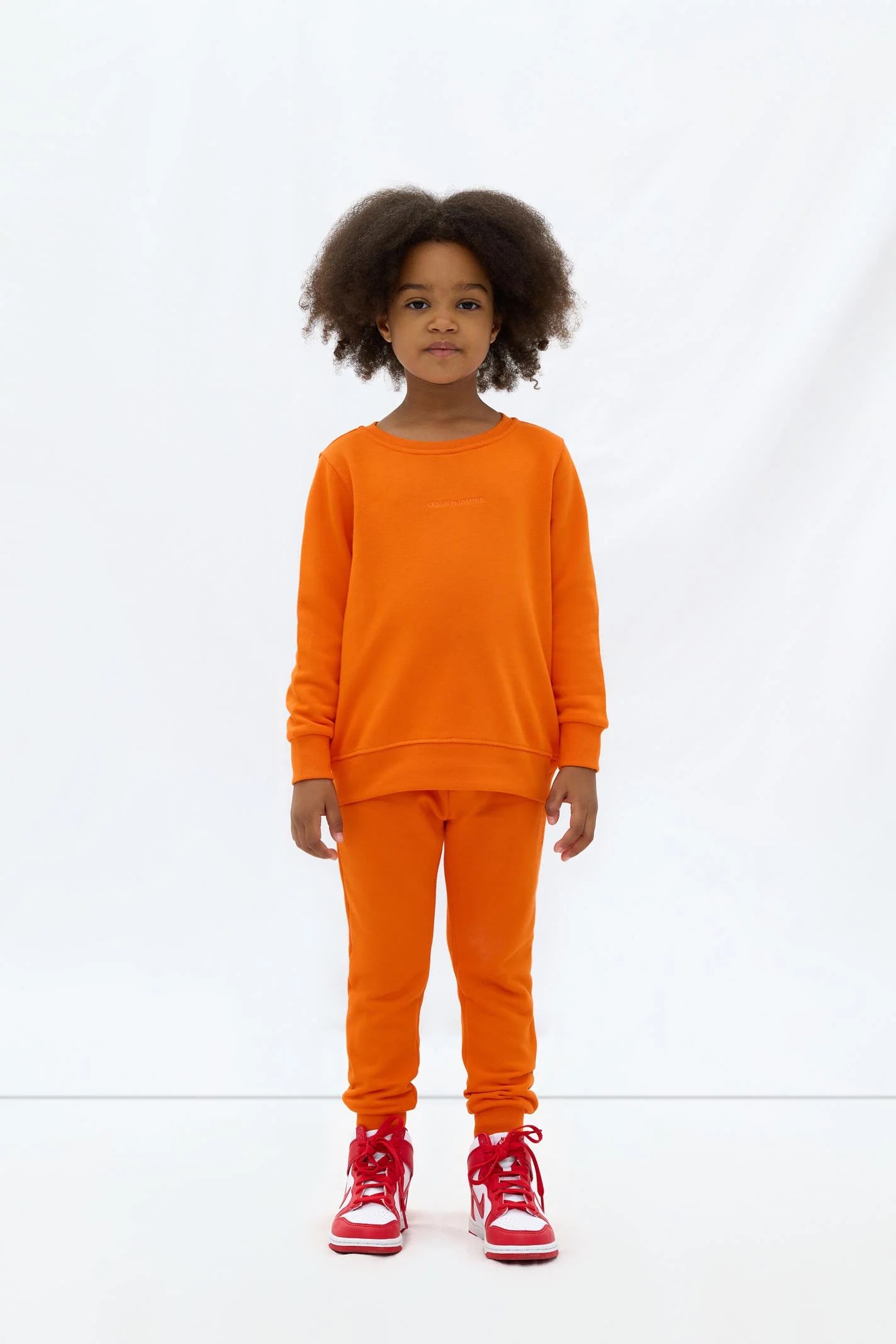 Les Benjamins Çocuk Sweatshirt 304 Fiery Orange
