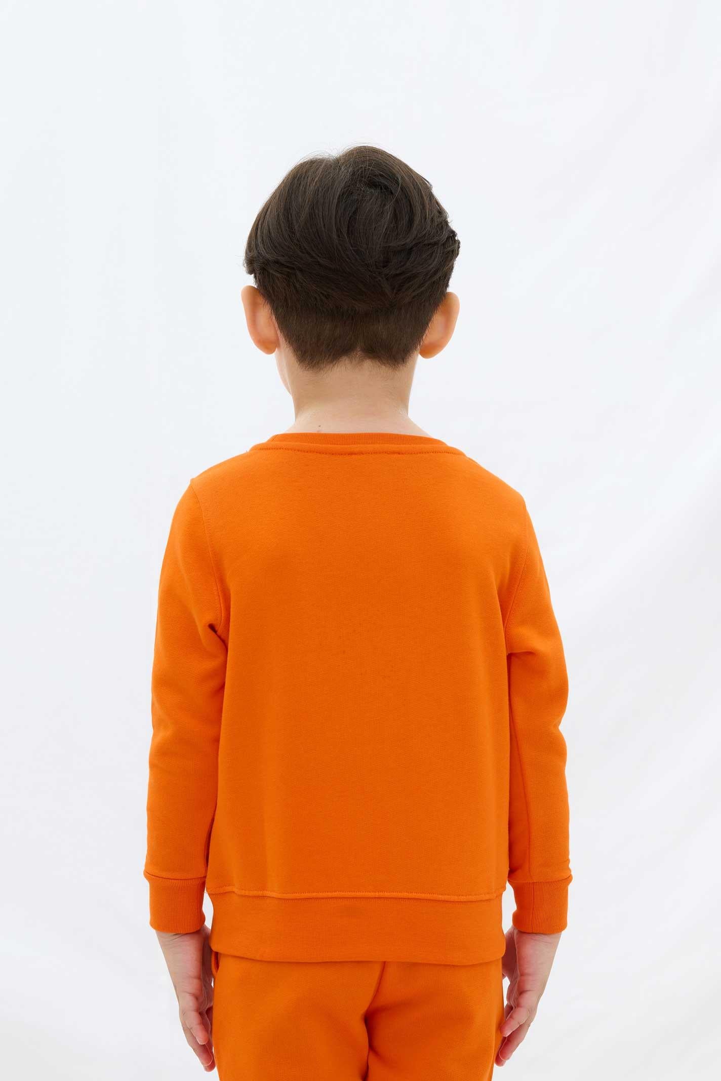 Les Benjamins Çocuk Sweatshirt 304 Fiery Orange