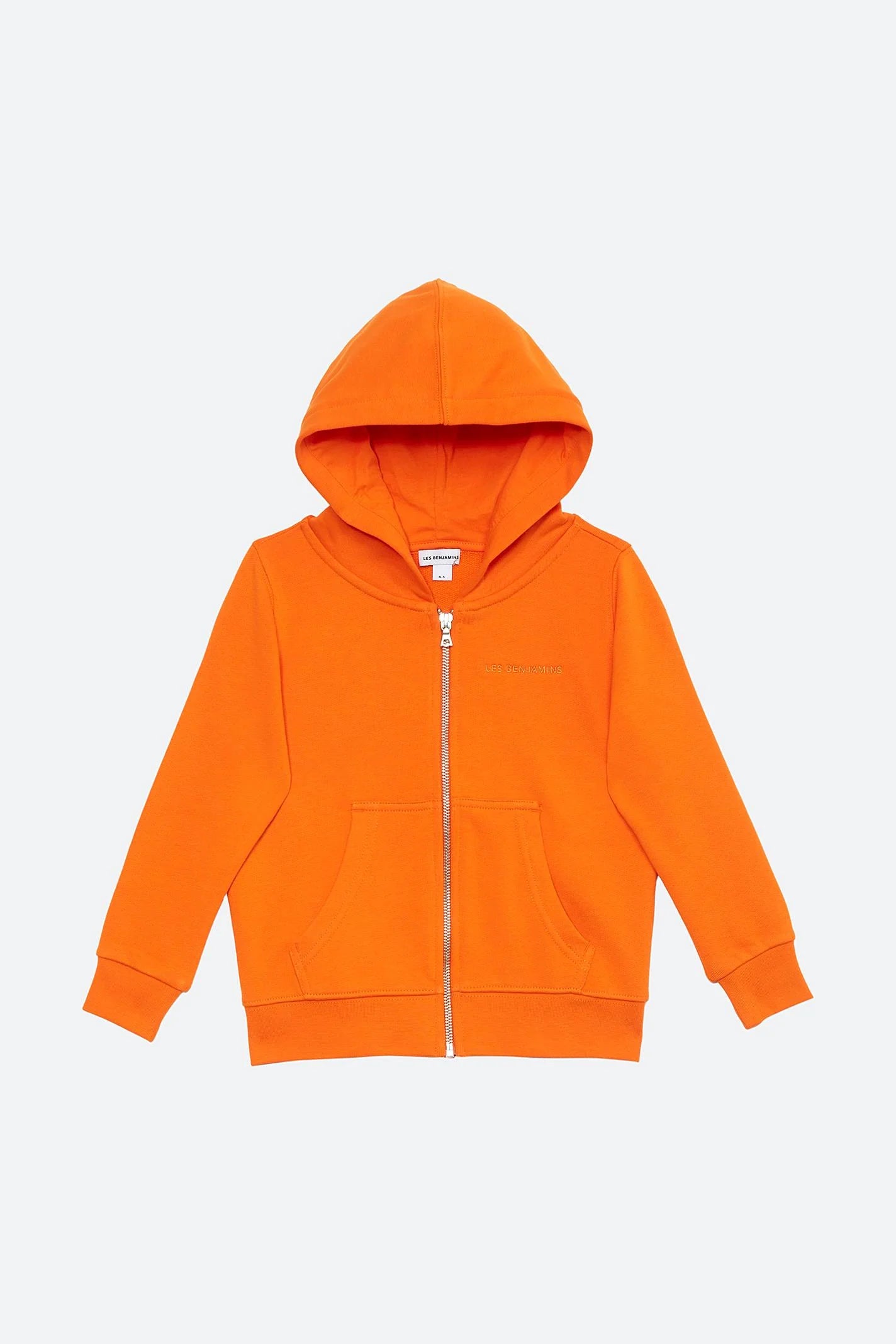 Les Benjamins Çocuk Zip Hoodie 304 Fiery Orange
