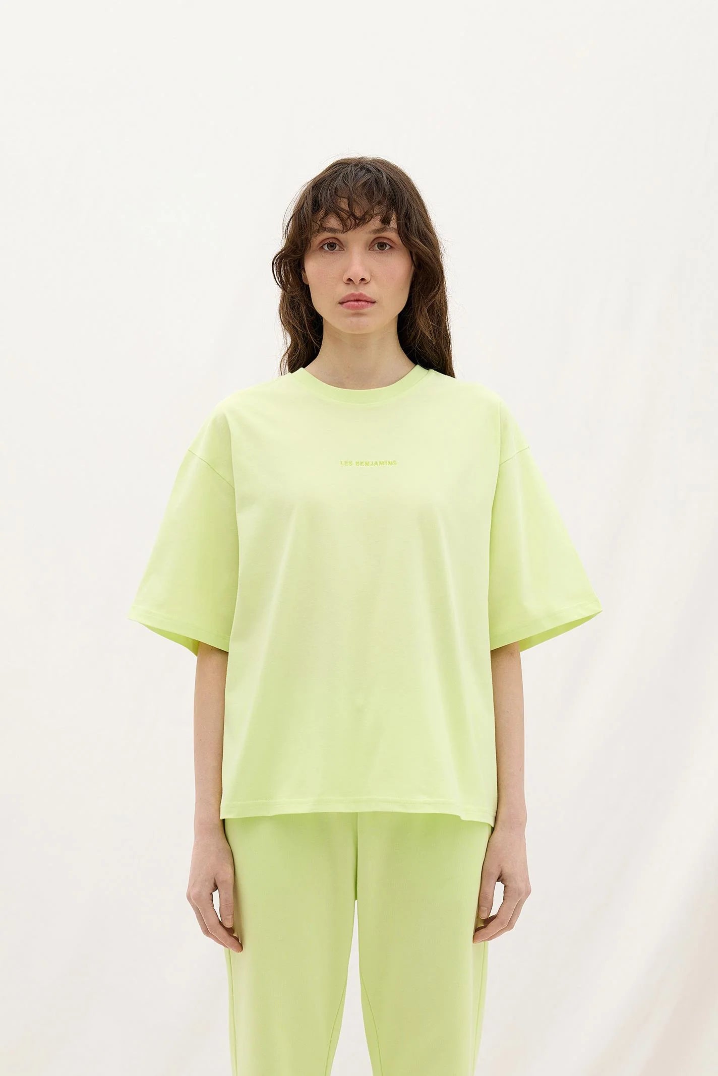 Les Benjamins Short Sleeve Tee 301 Andes Green - Essentials 8.0