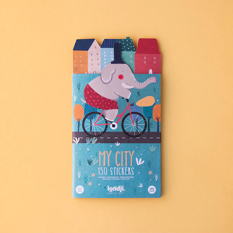 Londji Aktivite Çocuk Eğitici Oyun - Stickers City