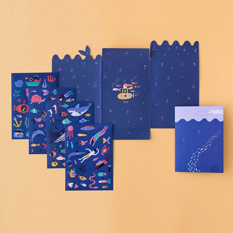 Londji Aktivite Çocuk Eğitici Oyun - Stickers Sea