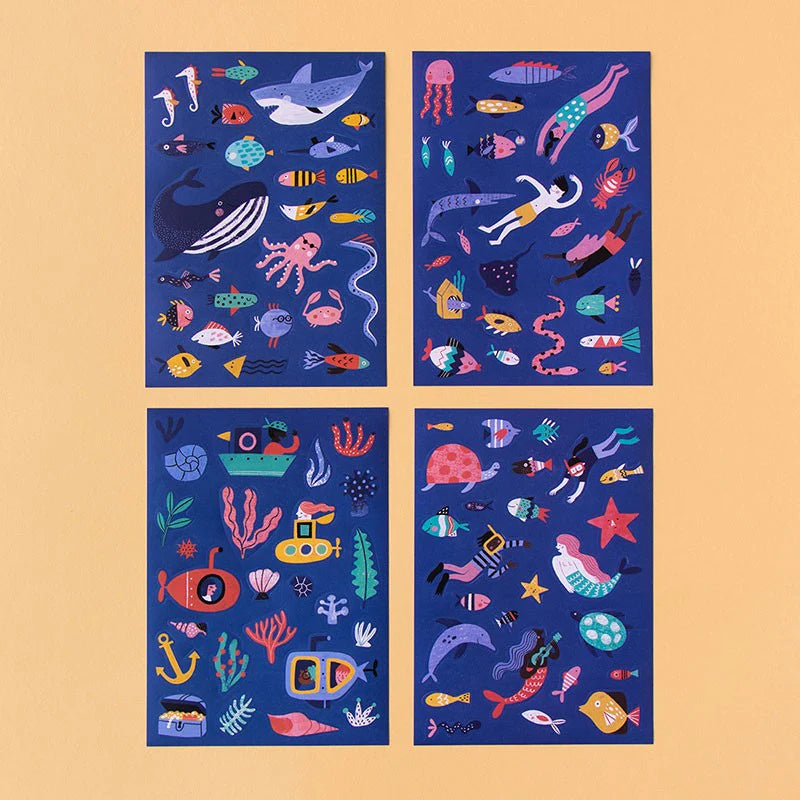 Londji Aktivite Çocuk Eğitici Oyun - Stickers Sea