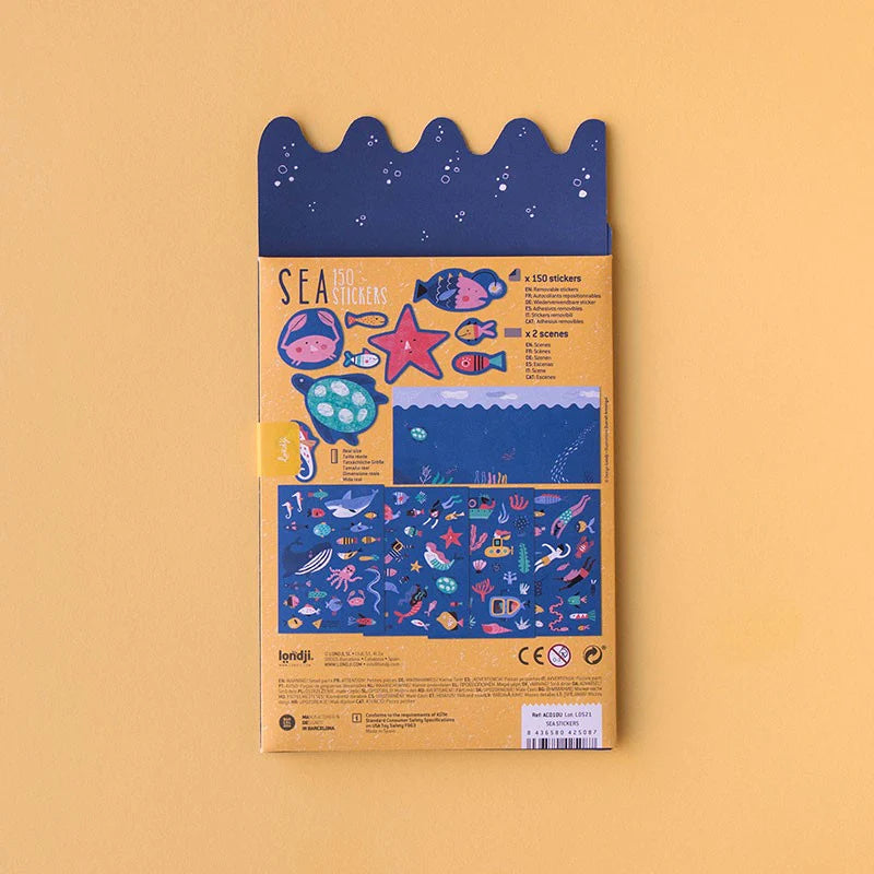 Londji Aktivite Çocuk Eğitici Oyun - Stickers Sea