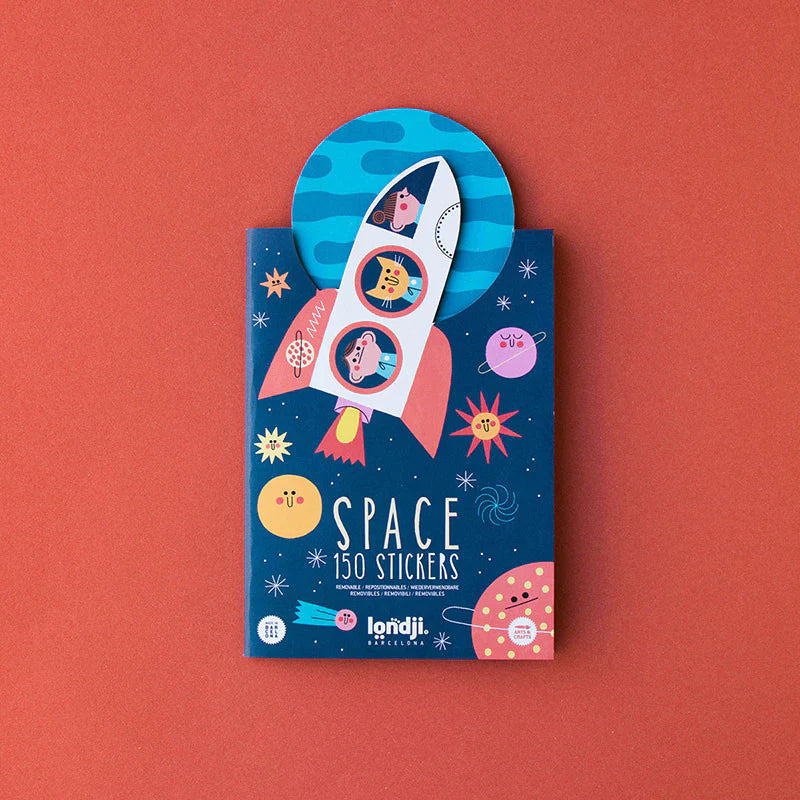 Londji Aktivite Çocuk Eğitici Oyun - Stickers Space