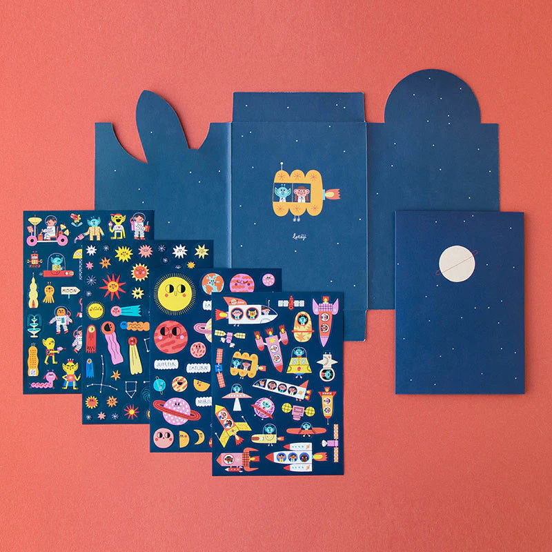 Londji Aktivite Çocuk Eğitici Oyun - Stickers Space