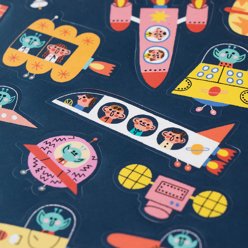 Londji Aktivite Çocuk Eğitici Oyun - Stickers Space