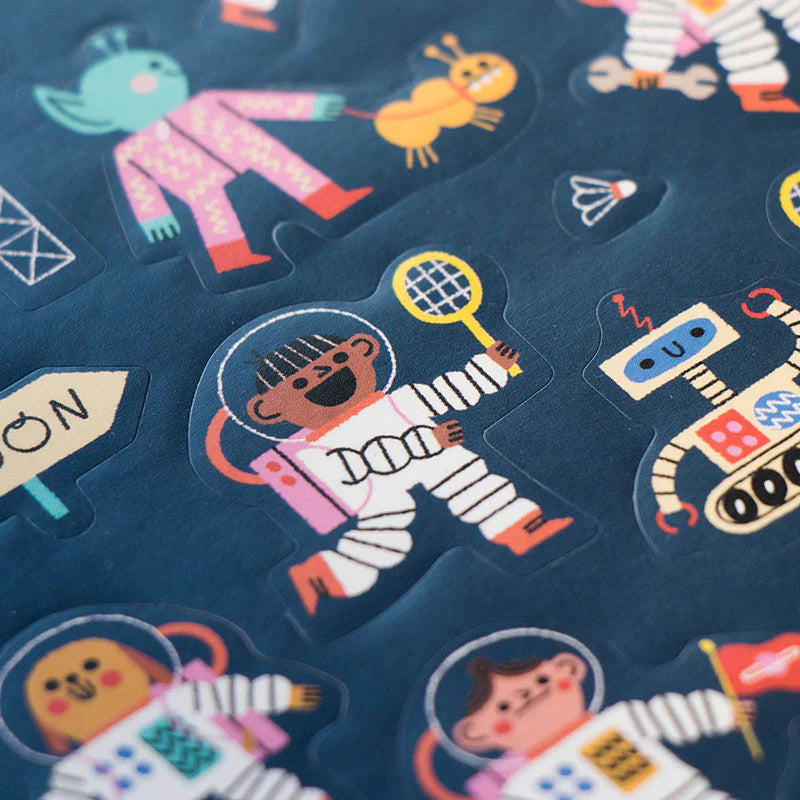 Londji Aktivite Çocuk Eğitici Oyun - Stickers Space