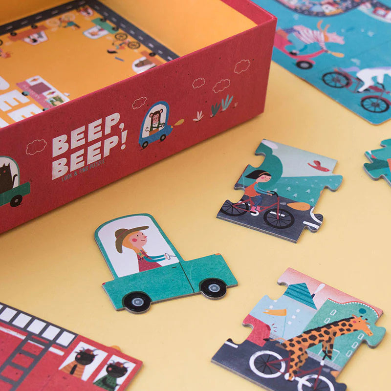 Londji Puzzle - Puzzle Beep! Beep!