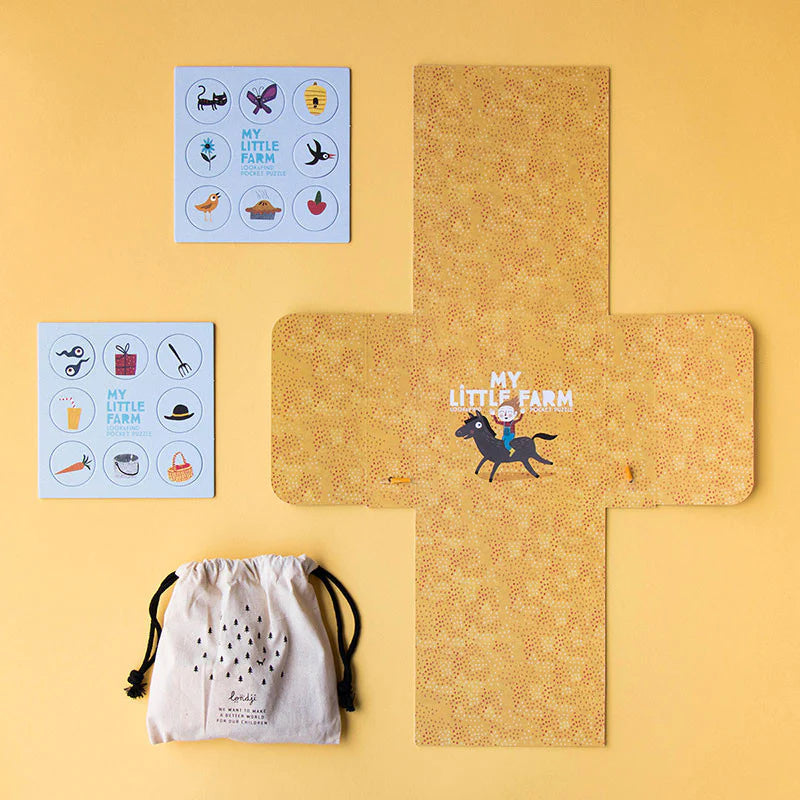 Londji Pocket Puzzle - My Little Farm