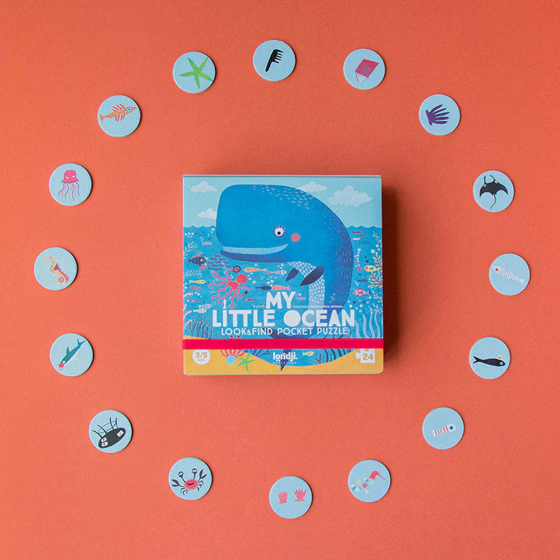 Londji Pocket Puzzle - My Little Ocean