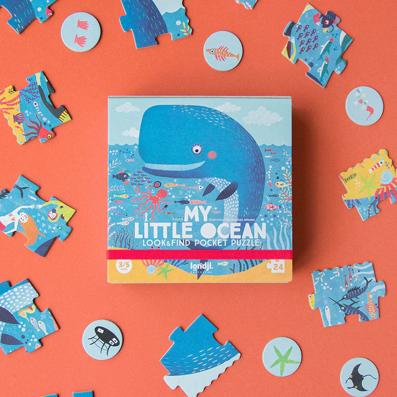 Londji Pocket Puzzle - My Little Ocean