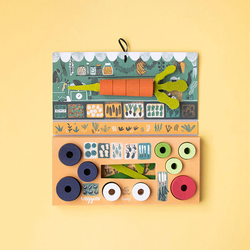 Londji Wooden Toys - Veggies