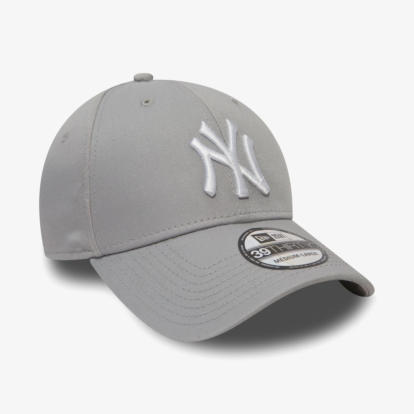 New Era Şapka - 39Thirty New York Yankees Unisex Gri Şapka