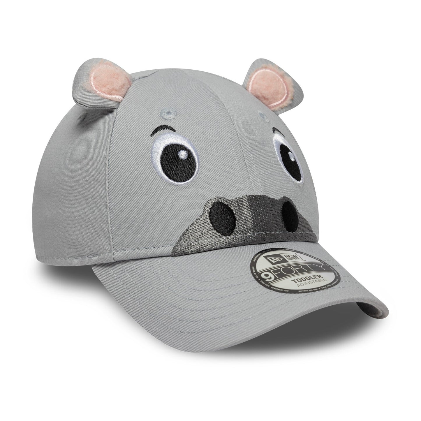 New Era Şapka - 9FORTY Hippo Gri Ayarlanabilir Şapka