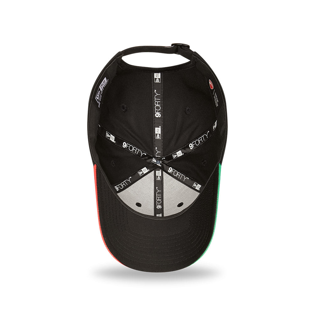 New Era Şapka - Ducati Corse Tricolour Flag Sandwich Black 9FORTY Ayarlanabilir Şapka