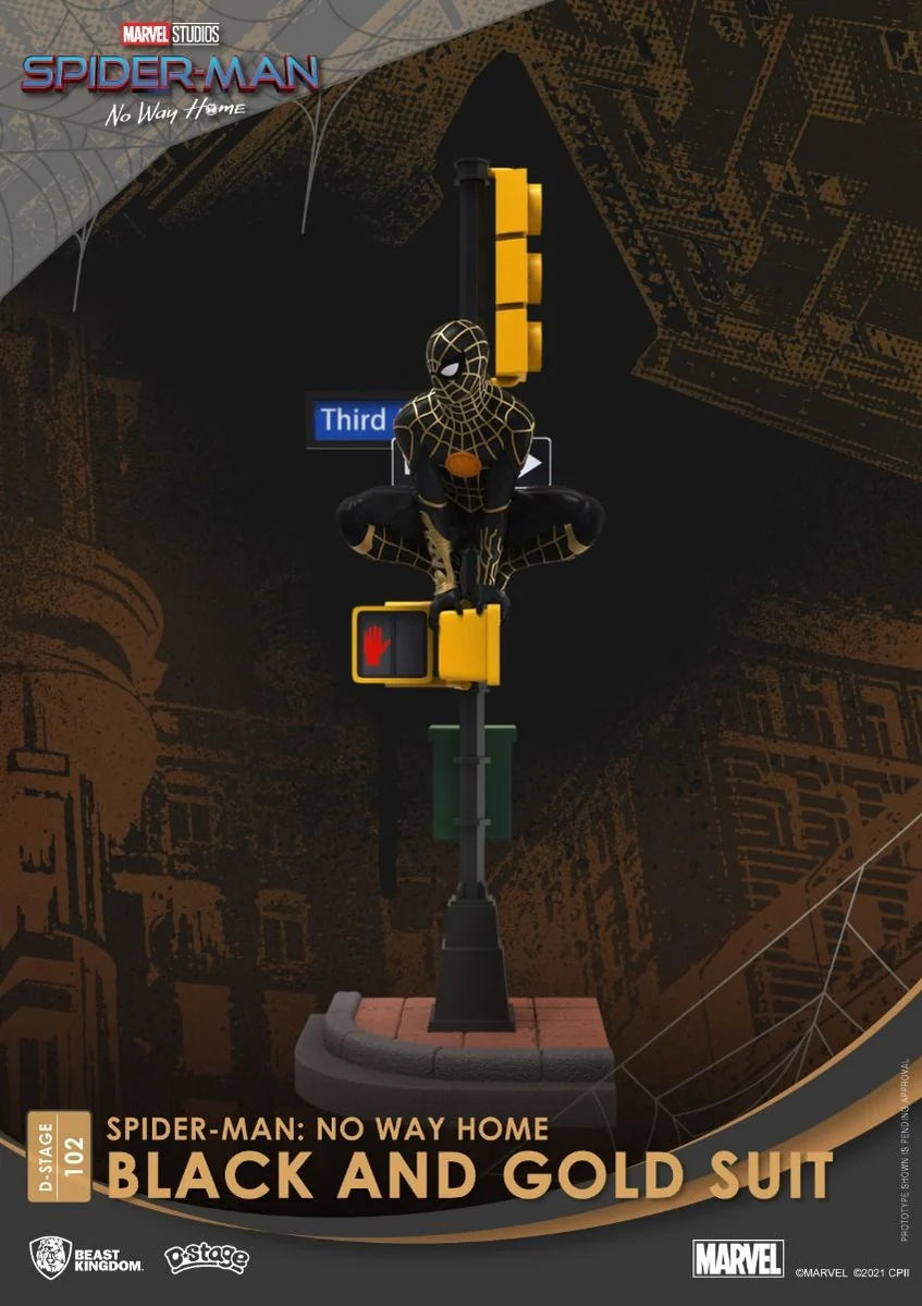 Beast Kingdom Marvel Spider-Man: No Way Home - Black And Gold Suit