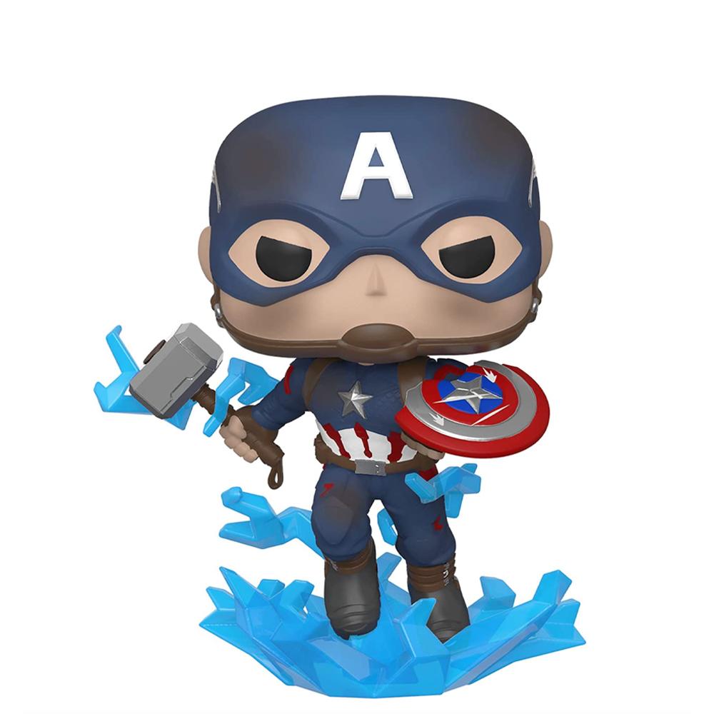 Funko - Captain America with Broken Shield POP Figure