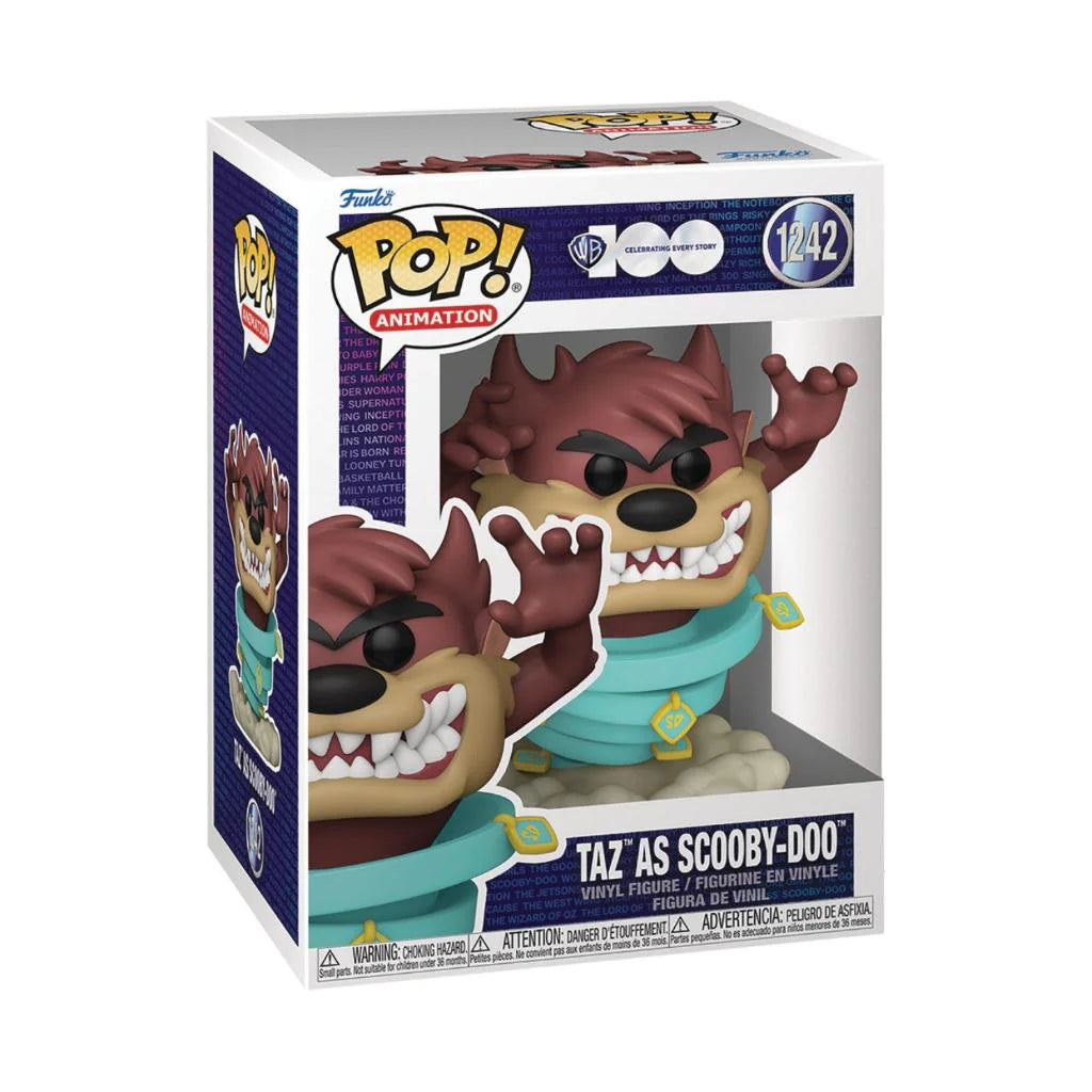 Funko POP Animations Warner Bros. 100 Th Anniversary Taz as ScoobyDoo
