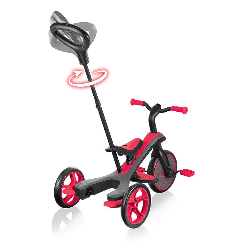 Globber Explorer 4 in 1 Bisiklet - Kırmızı