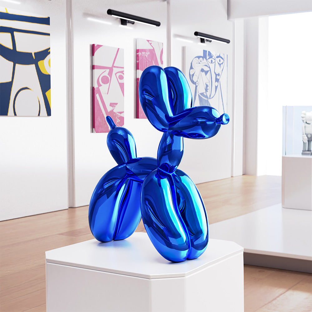 Jeff Koons Balloon Dog Blue Dekor