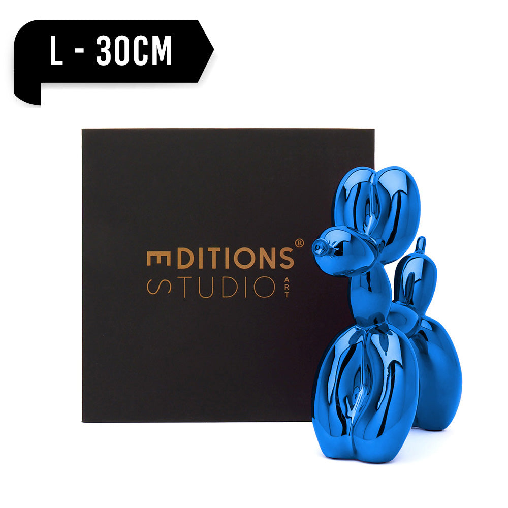 Jeff Koons Balloon Dog Blue Dekor