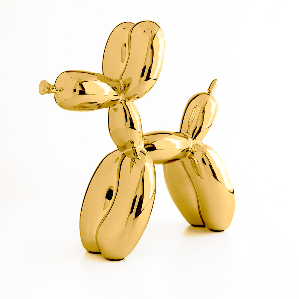 Jeff Koons Balloon Dog Gold Dekor