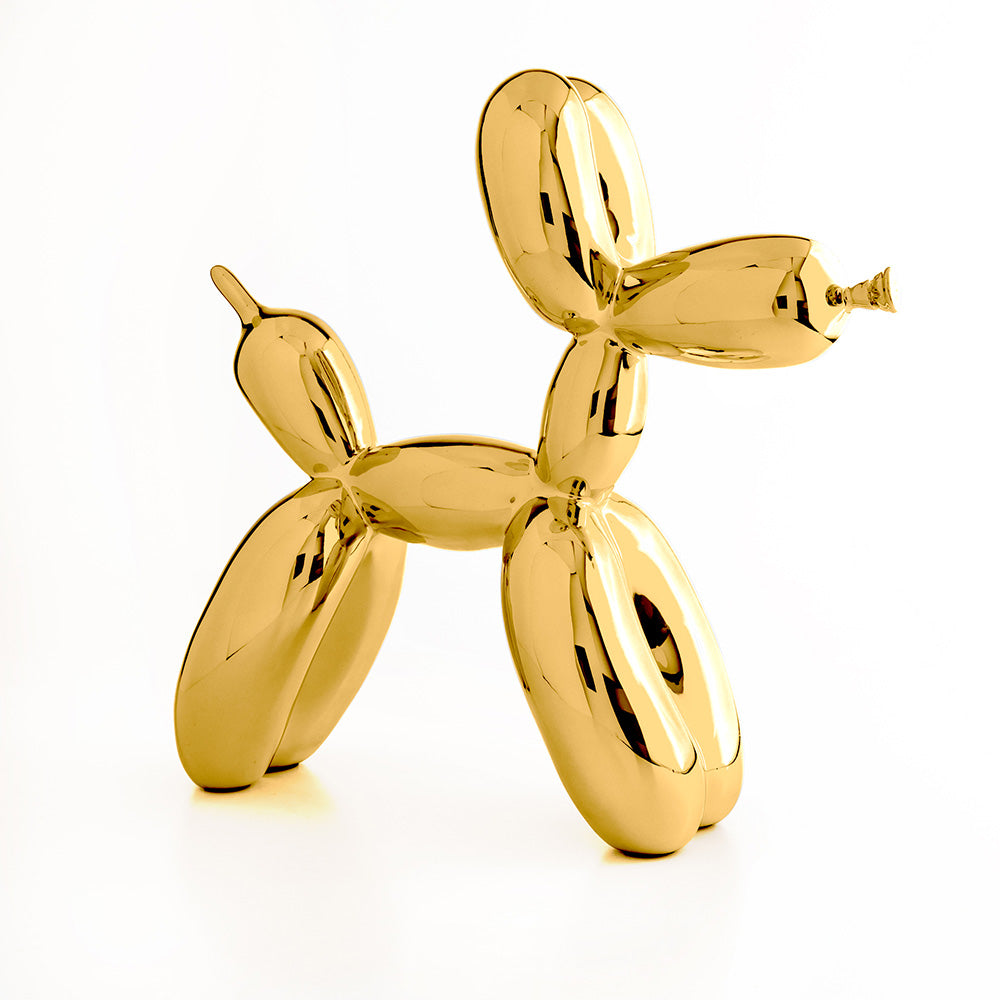 Jeff Koons Balloon Dog Gold Dekor