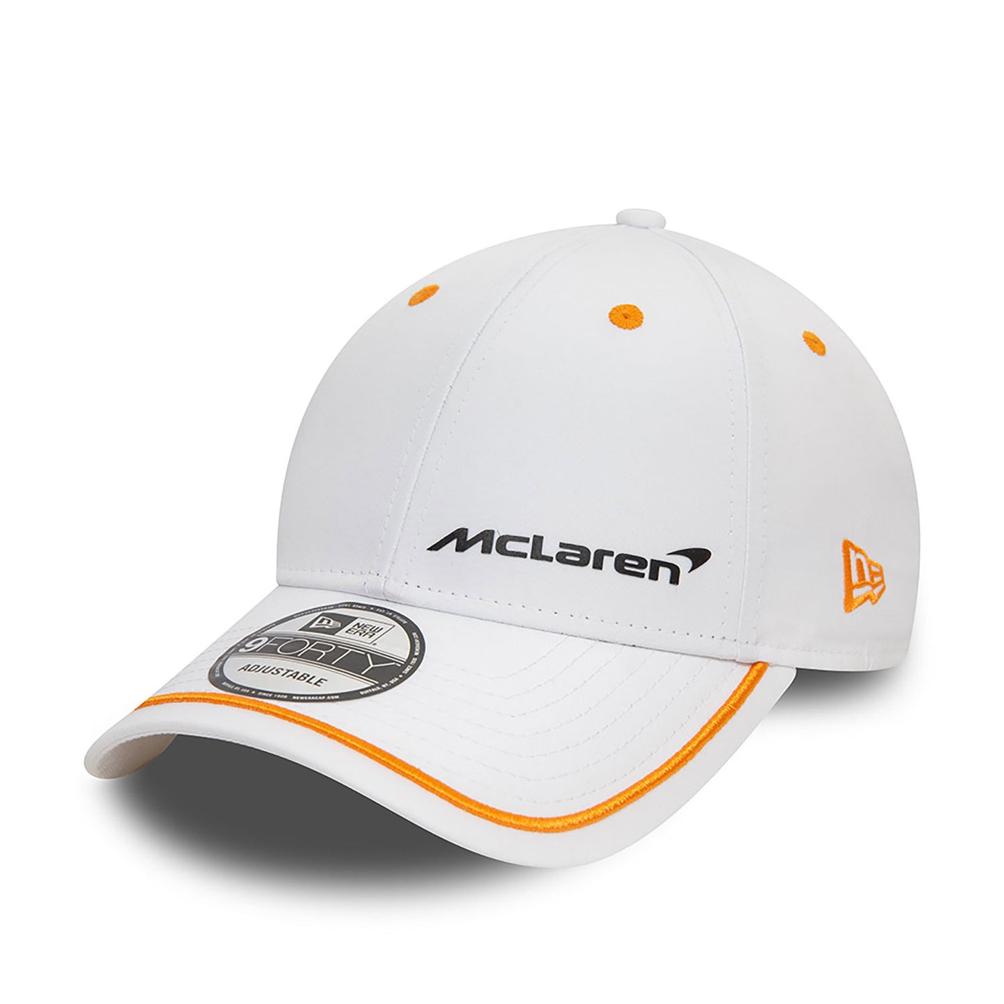 New Era Şapka - McLaren Automotive Kontrast Beyaz 9FORTY Ayarlanabilir Şapka