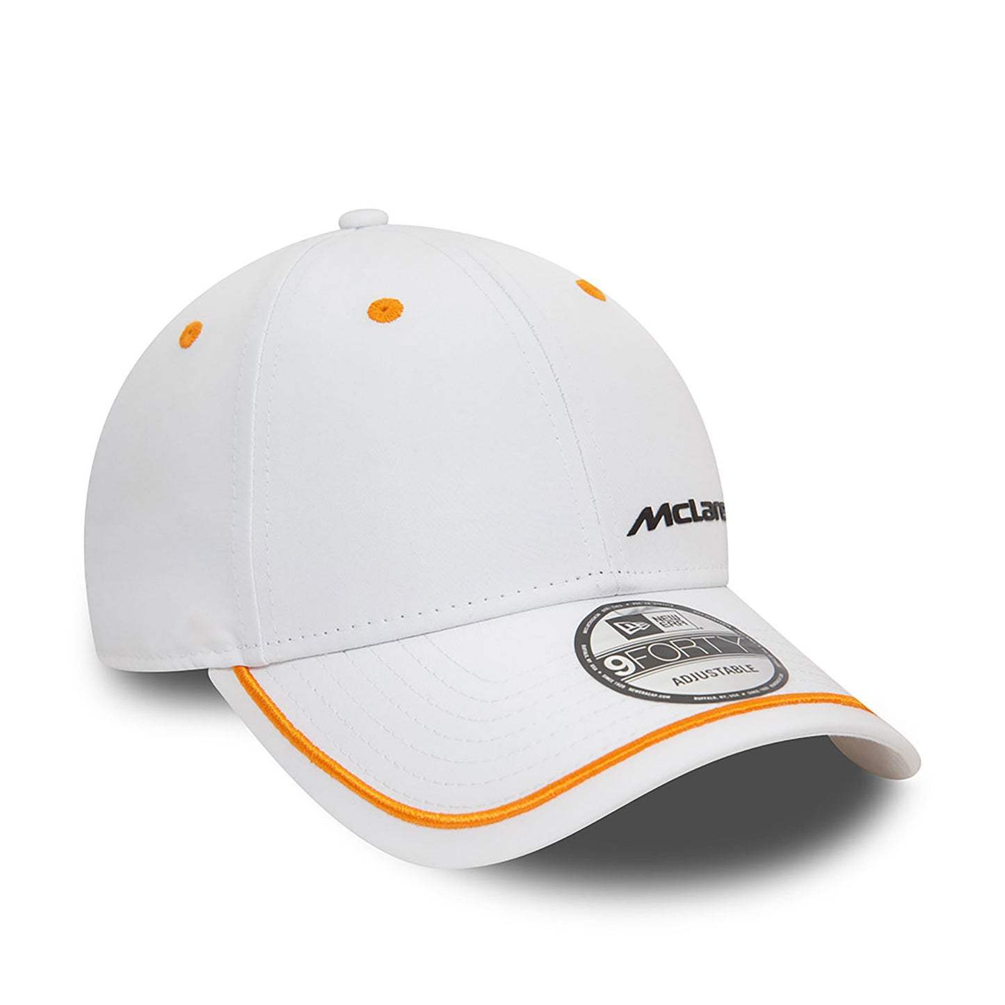 New Era Şapka - McLaren Automotive Kontrast Beyaz 9FORTY Ayarlanabilir Şapka