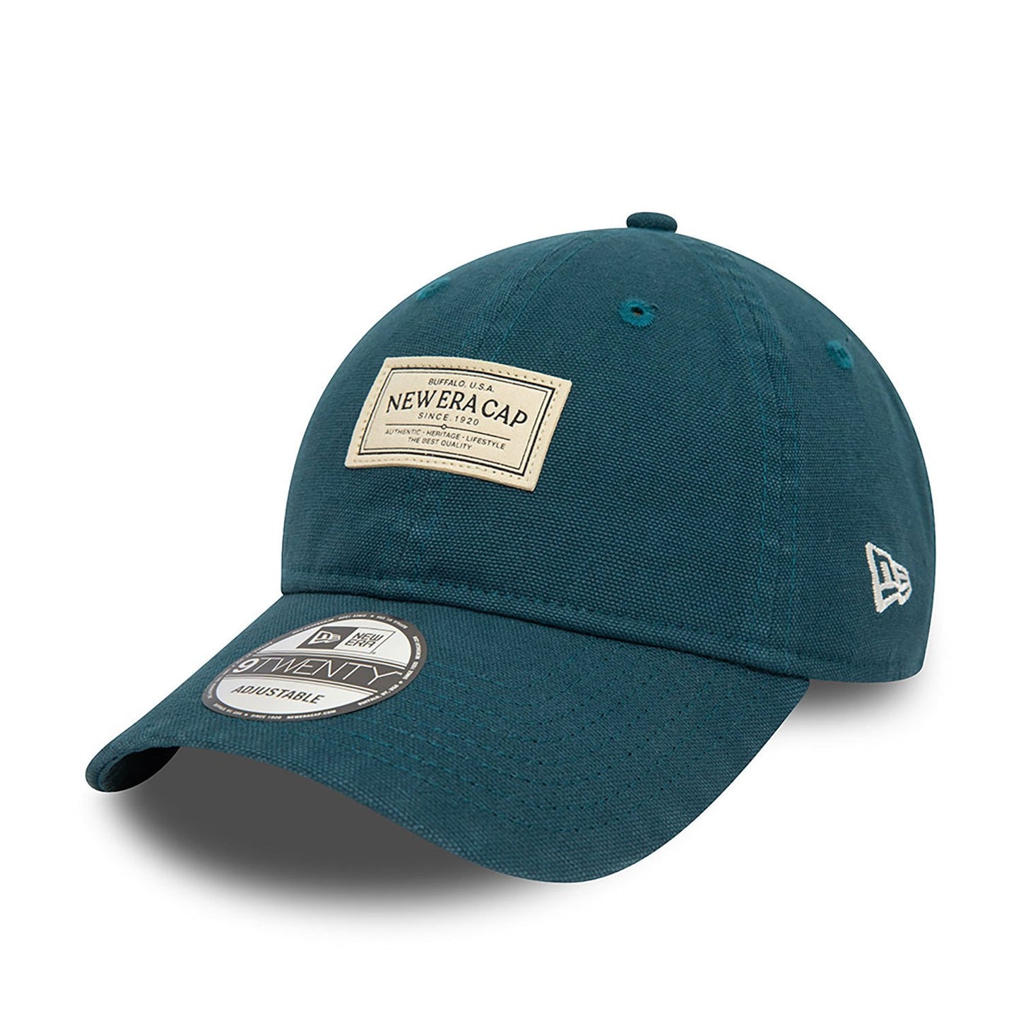 New Era Şapka - New Era Canvas Blue 9TWENTY Ayarlanabilir Şapka